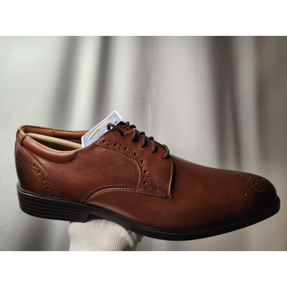 Clarks Clarkslite Men’s Dress Shoes Size 13 Tan Combi Tie